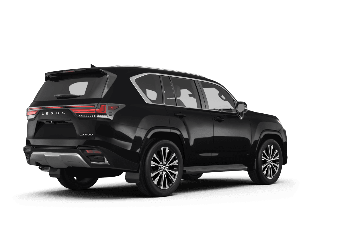 Lexus LX 600 - Back view Lexus LX 600 - Back view